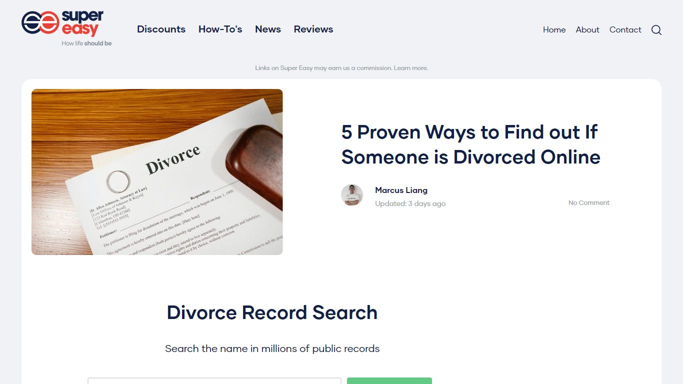 5 Proven Ways to Find out If Someone is Divorced Online